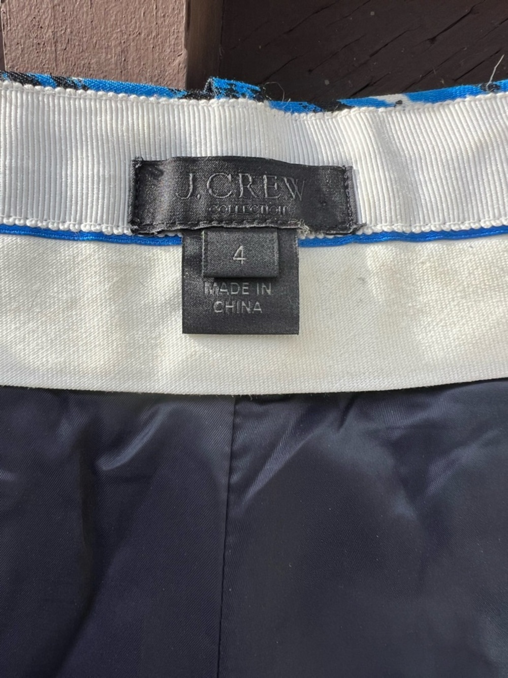 J. Crew Blue Collection Silk Wool - Picture 9 of 9